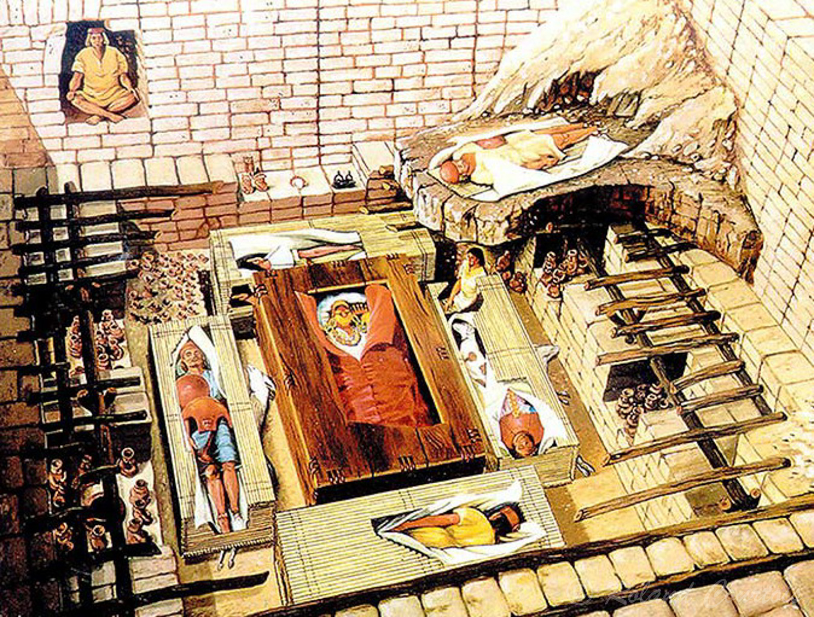 Proche de Chiclayo, Musée de la tombe du Seigneur de Sipan.