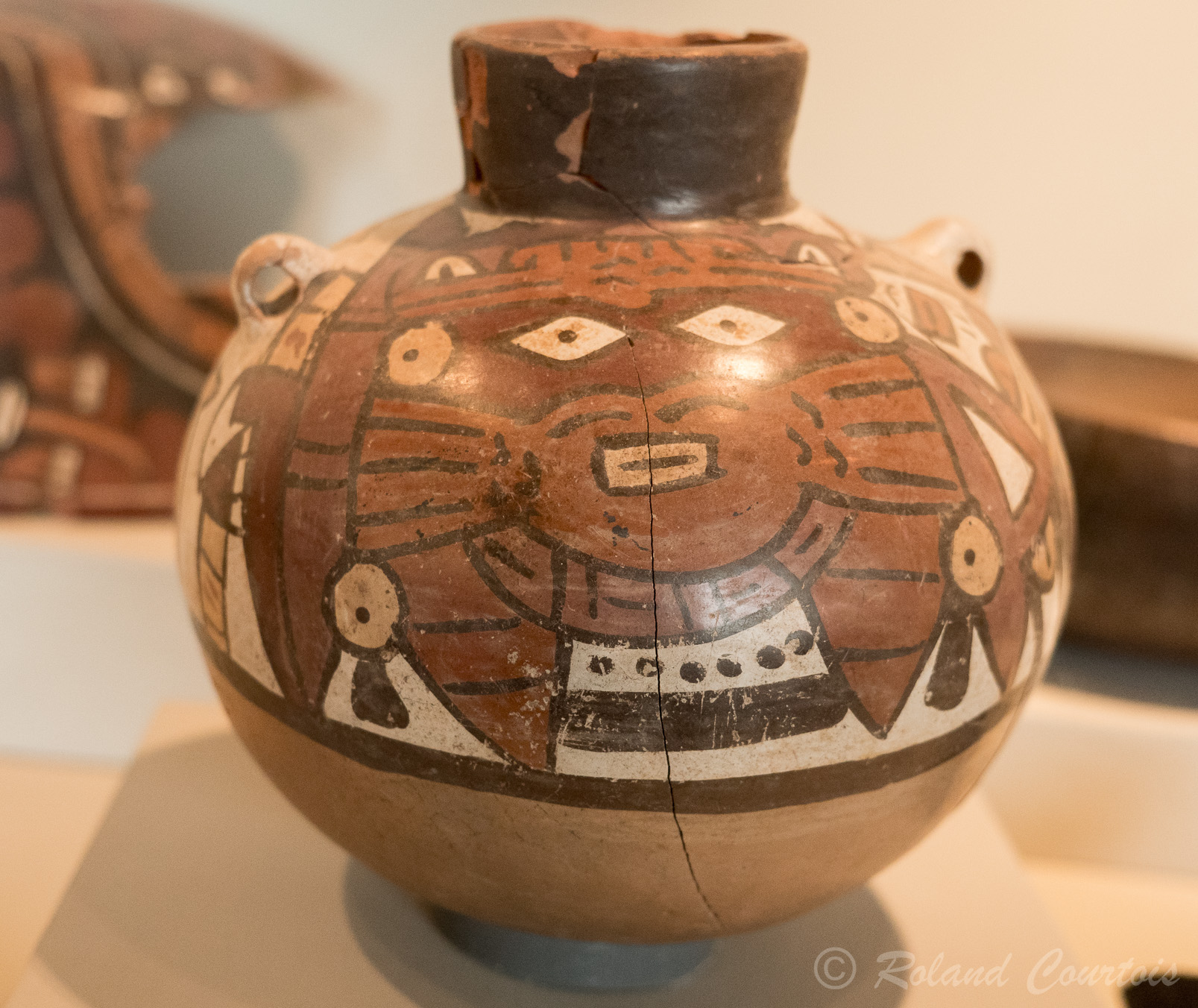 Musée Antonini de Nazca expose le fruit des fouilles sur le site de Cahuachi.