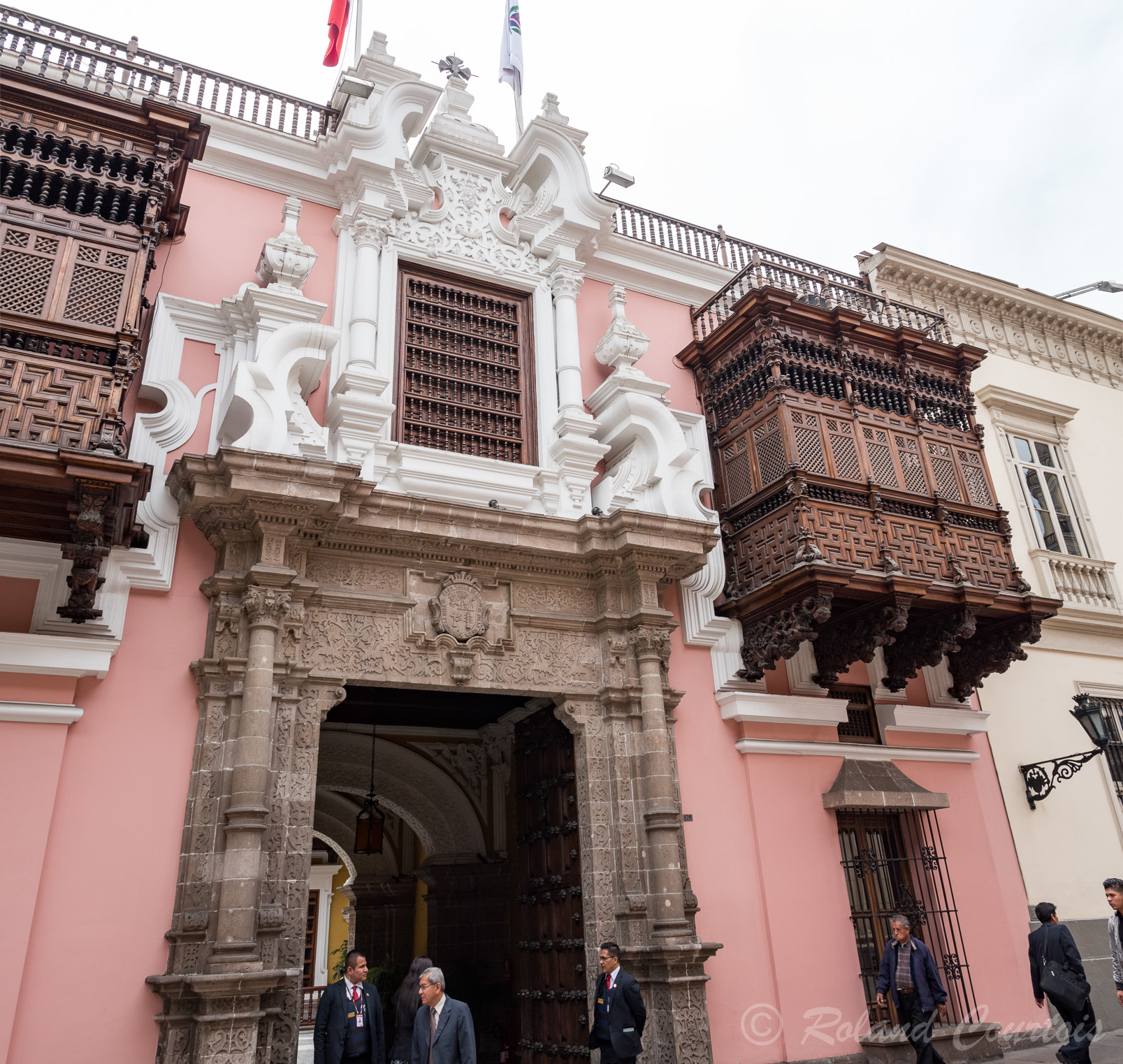 Architecture de Lima, les anciens batiments coloniaux sont encore bien présents.