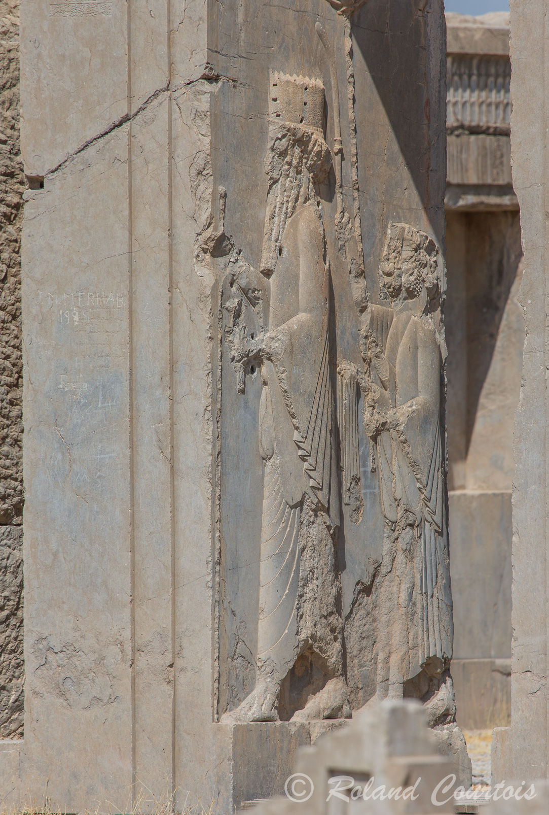 Persepolis : Palais aux Trois Portiques