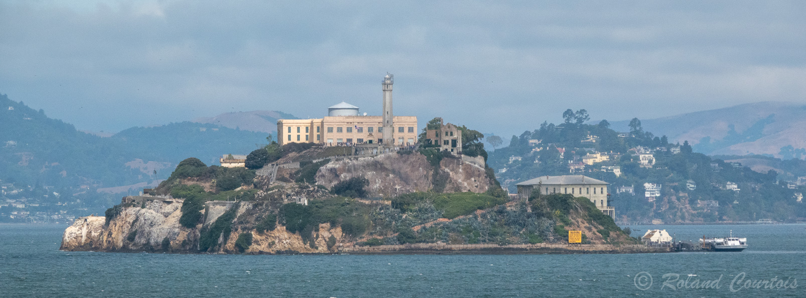.... l'île d'Alcatraz, célèbre prison devenue un musée.