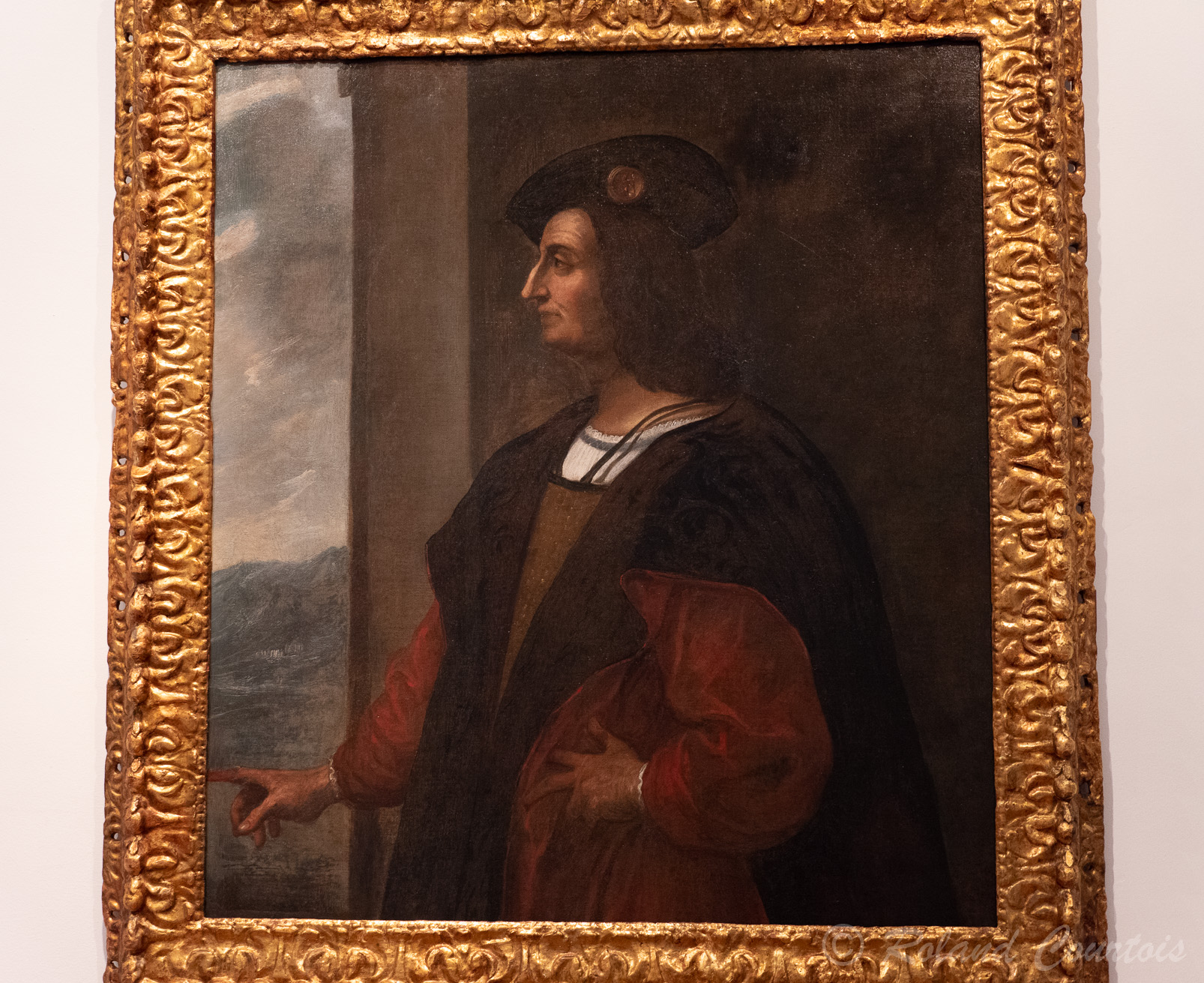 Portrait de Christophe Colomb (école Italo flamande 17ème s.)