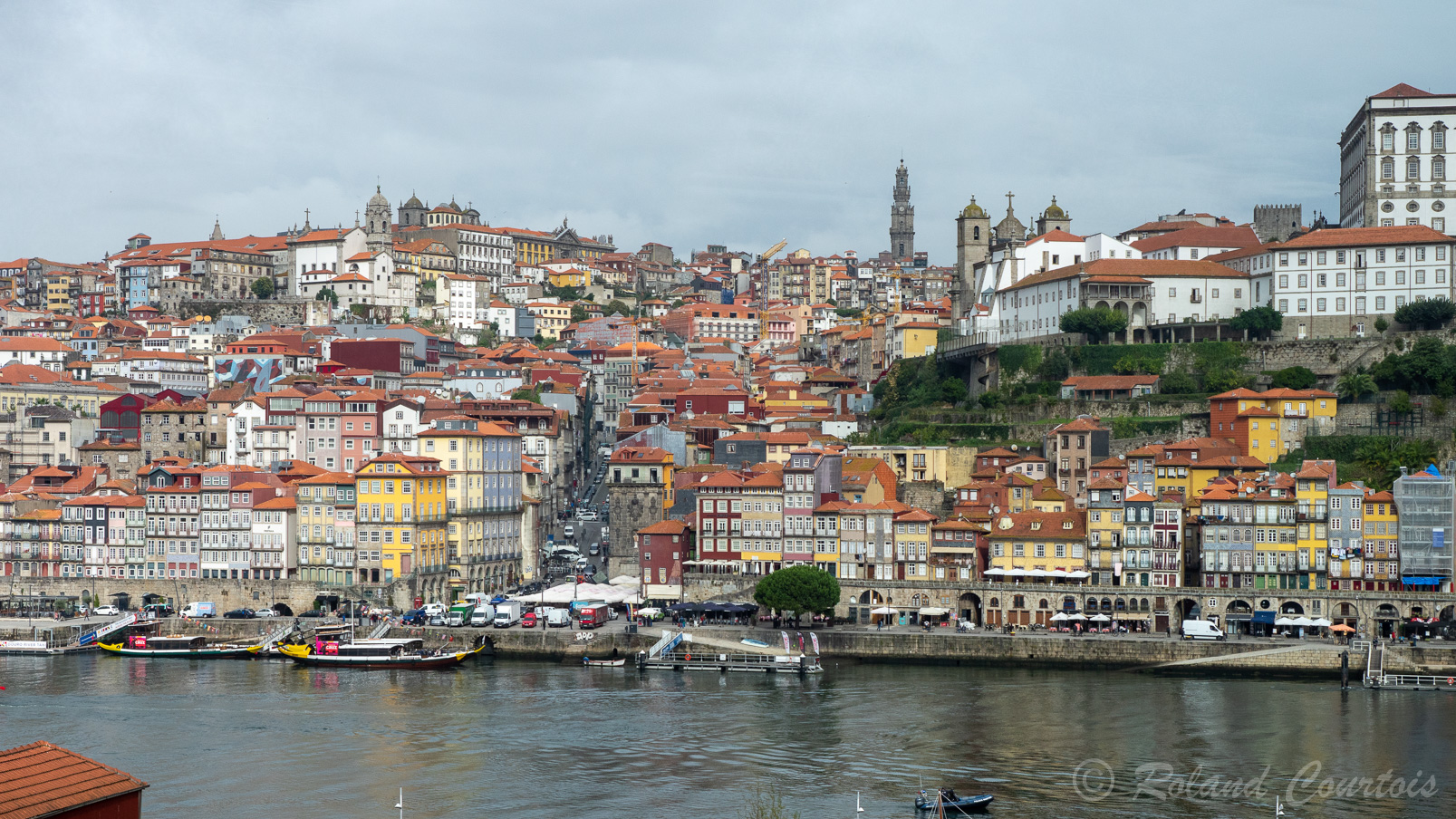 Vues de la vielle ville de Porto depuis les toits de Taylor's.